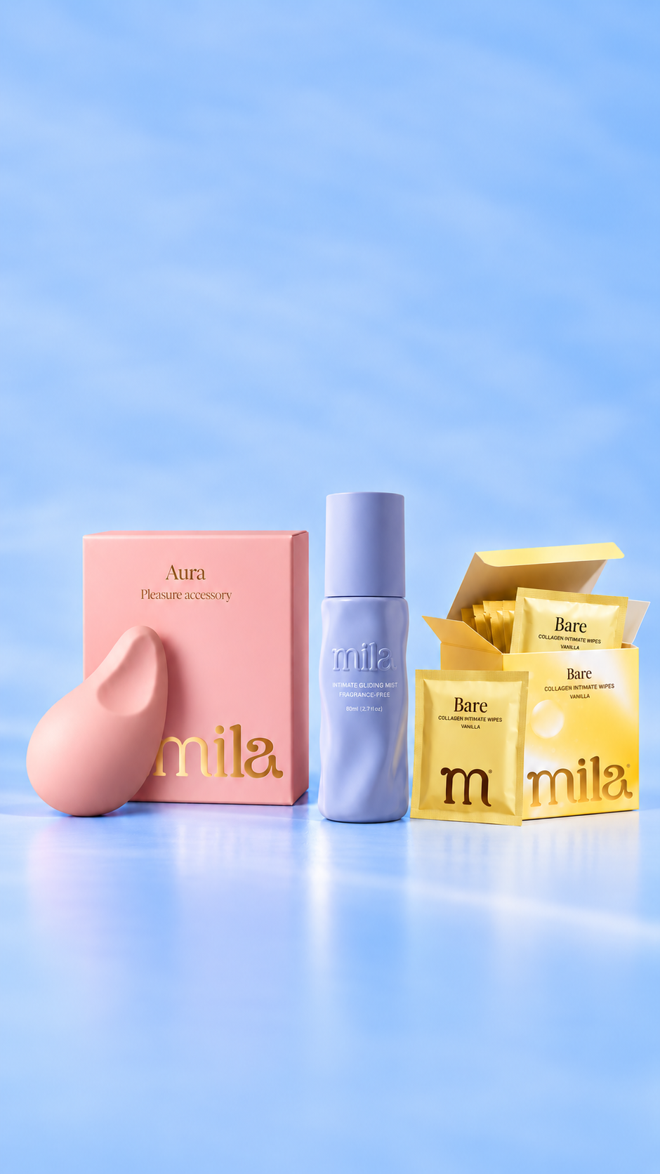 Pleasure Back Set - Fragrance-Free